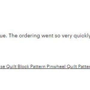 Quilt Pattern Pinwheel Surprise Quilt Block Pattern PDF Download Pinwheel Quilt Pattern, Pinwheel Quilt Pattern image 6