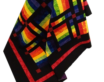 Unicorn Candy Quilt Pattern – Easy Strip Piecing, Jelly Roll Friendly (PDF Download)
