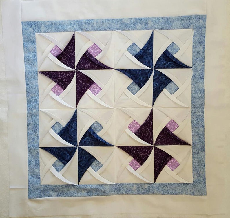 Quilt Pattern Pinwheel Surprise Quilt Block Pattern PDF Download Pinwheel Quilt Pattern, Pinwheel Quilt Pattern image 3