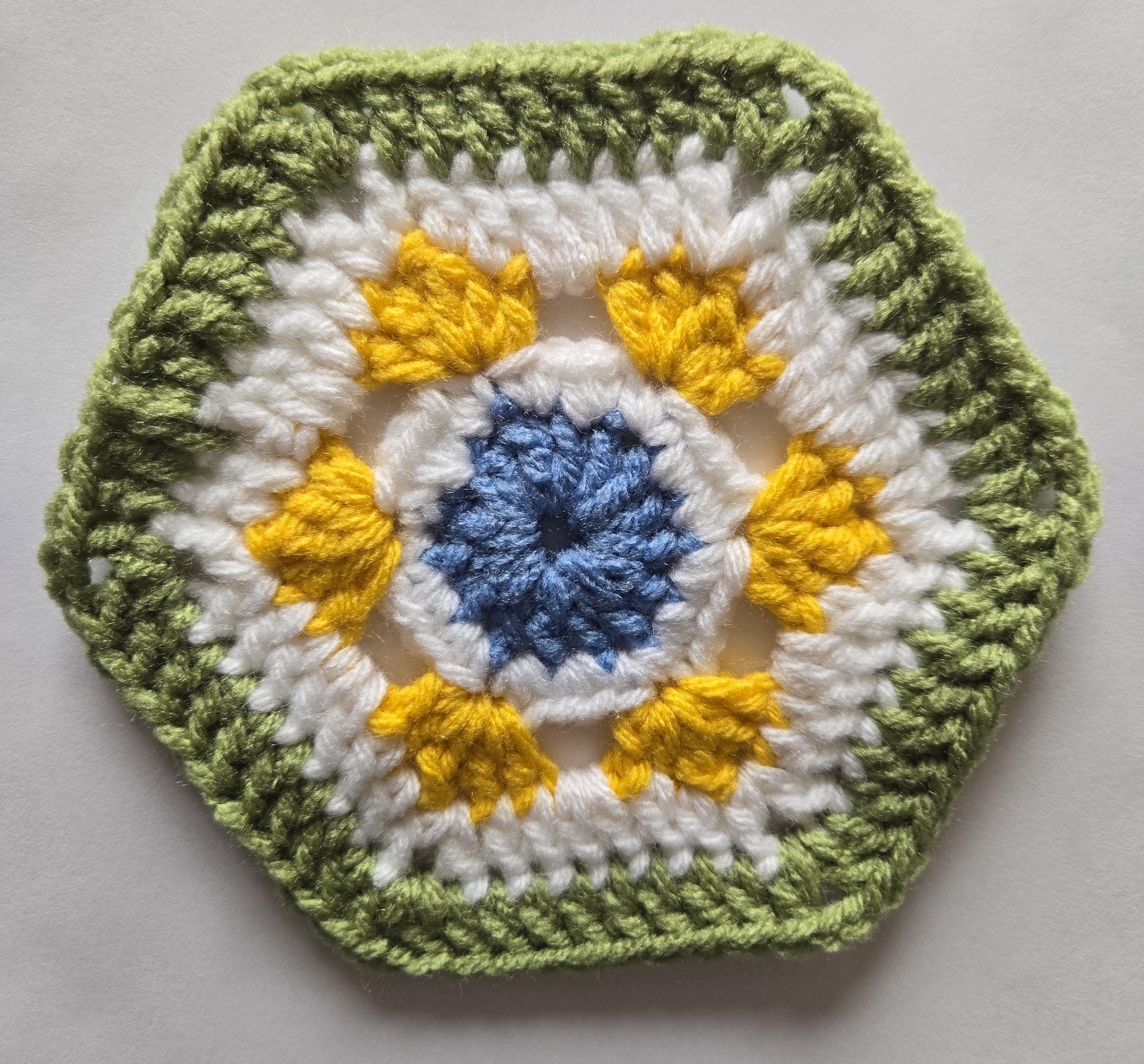 35 Crochet Blocks and Squares for Your Next Project 35 Crowned Hexi Crochet