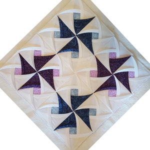 Quilt Pattern Pinwheel Surprise Quilt Block Pattern PDF Download Pinwheel Quilt Pattern, Pinwheel Quilt Pattern image 2