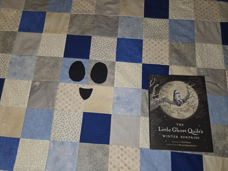 Quilt Kit Blue the Little Ghost Who Was a Quilt