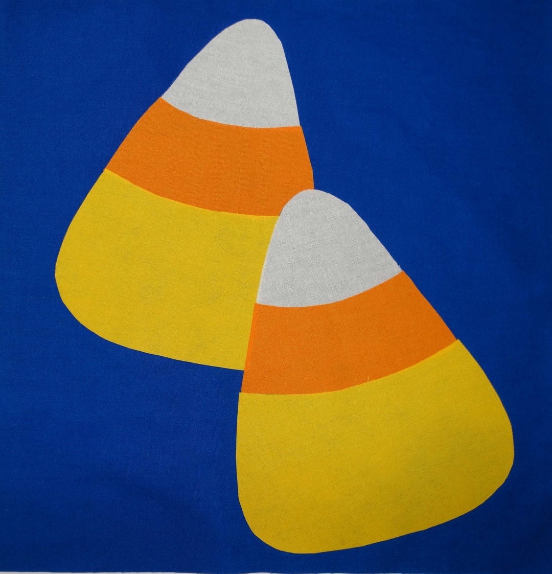 Corn Pattern Block Candy Corn Applique Quilt Block Pattern PDF Download - Etsy