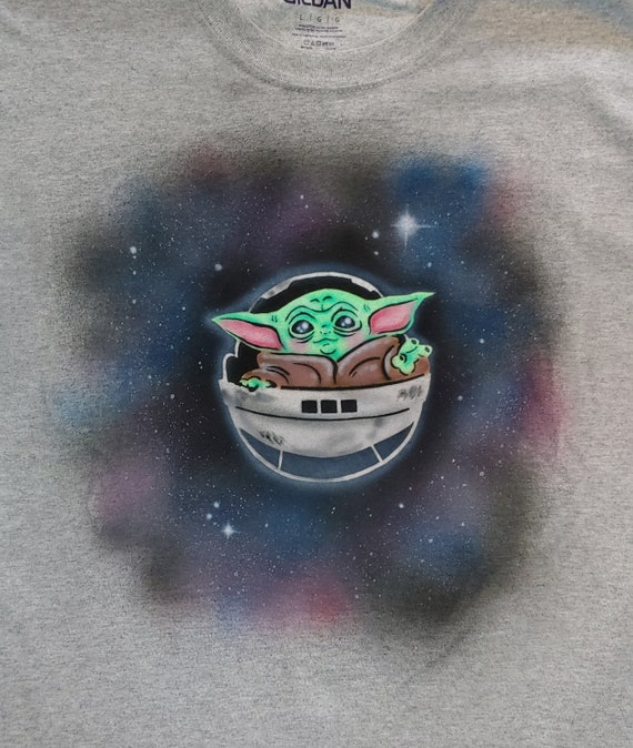 The Bebe Baby Yo Da Airbrushed T Shirt Etsy