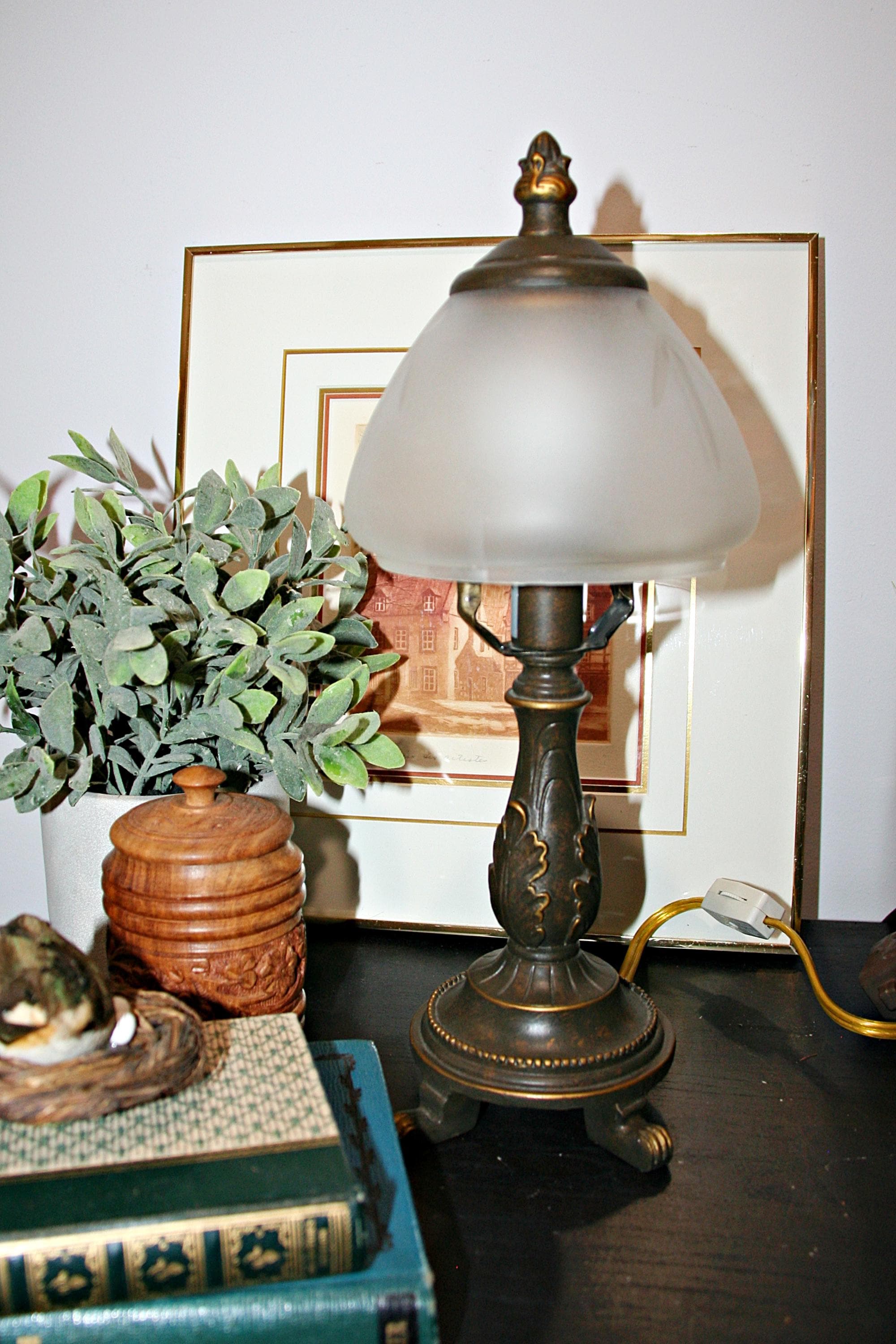 Antique victorian glass lamp shades - Etsy 日本