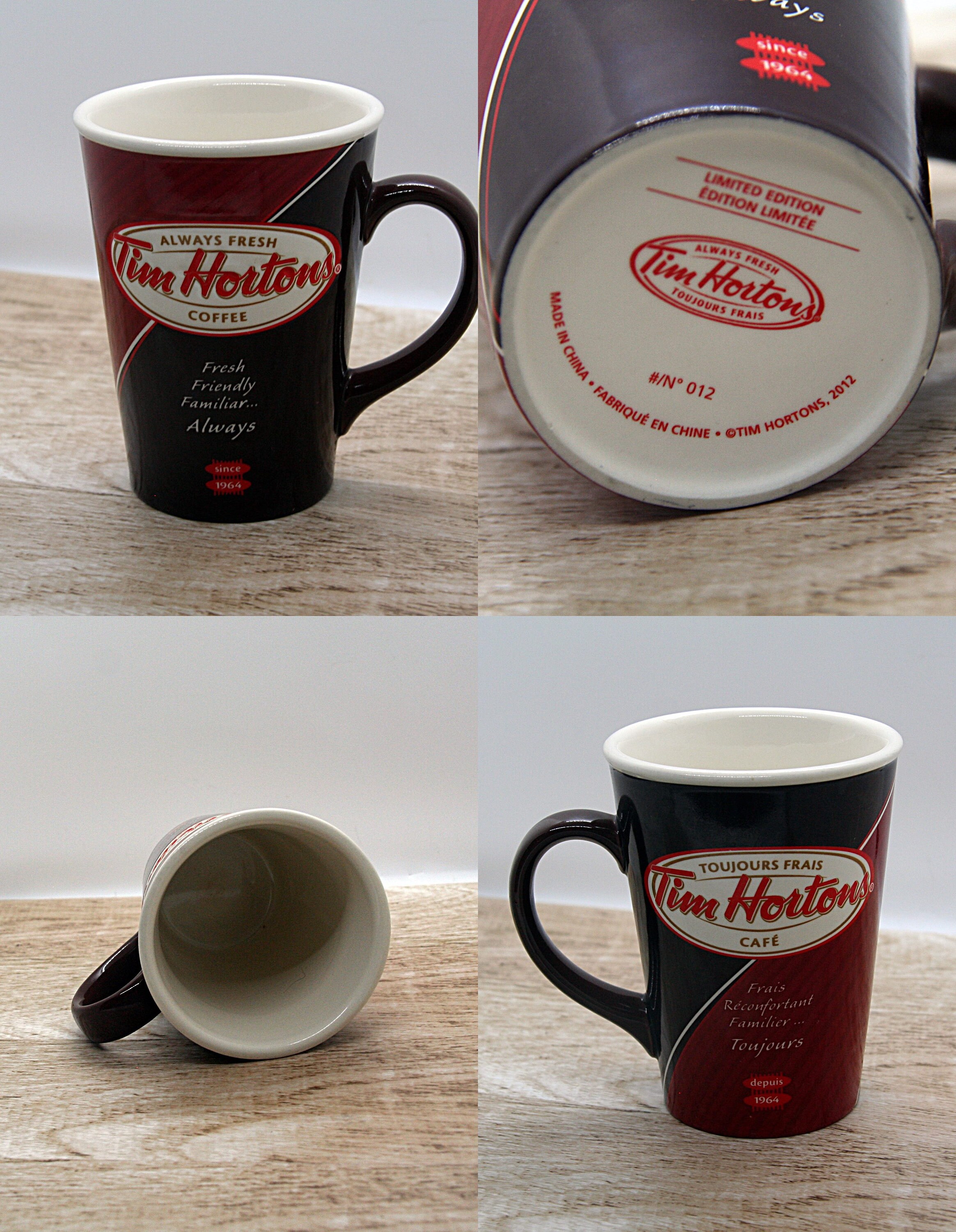 Collector Edition coffee mug Tim Horton limited edition Etsy