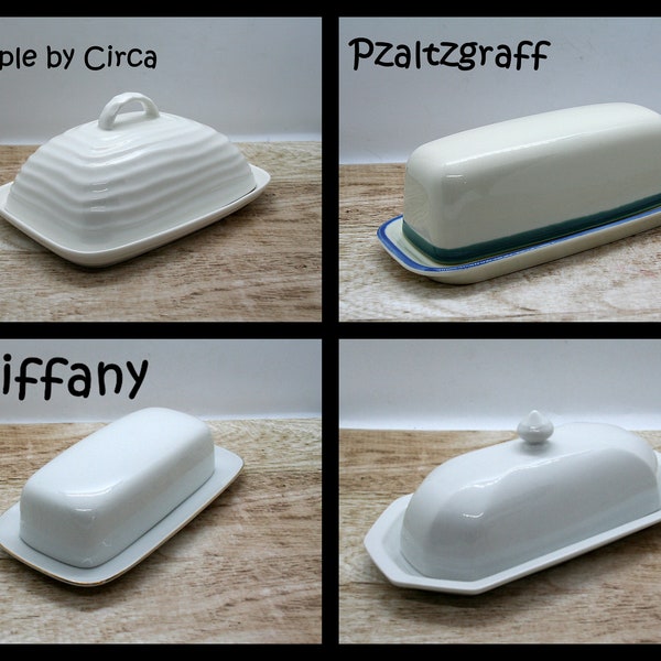 Butter Dish Pottery Etsy