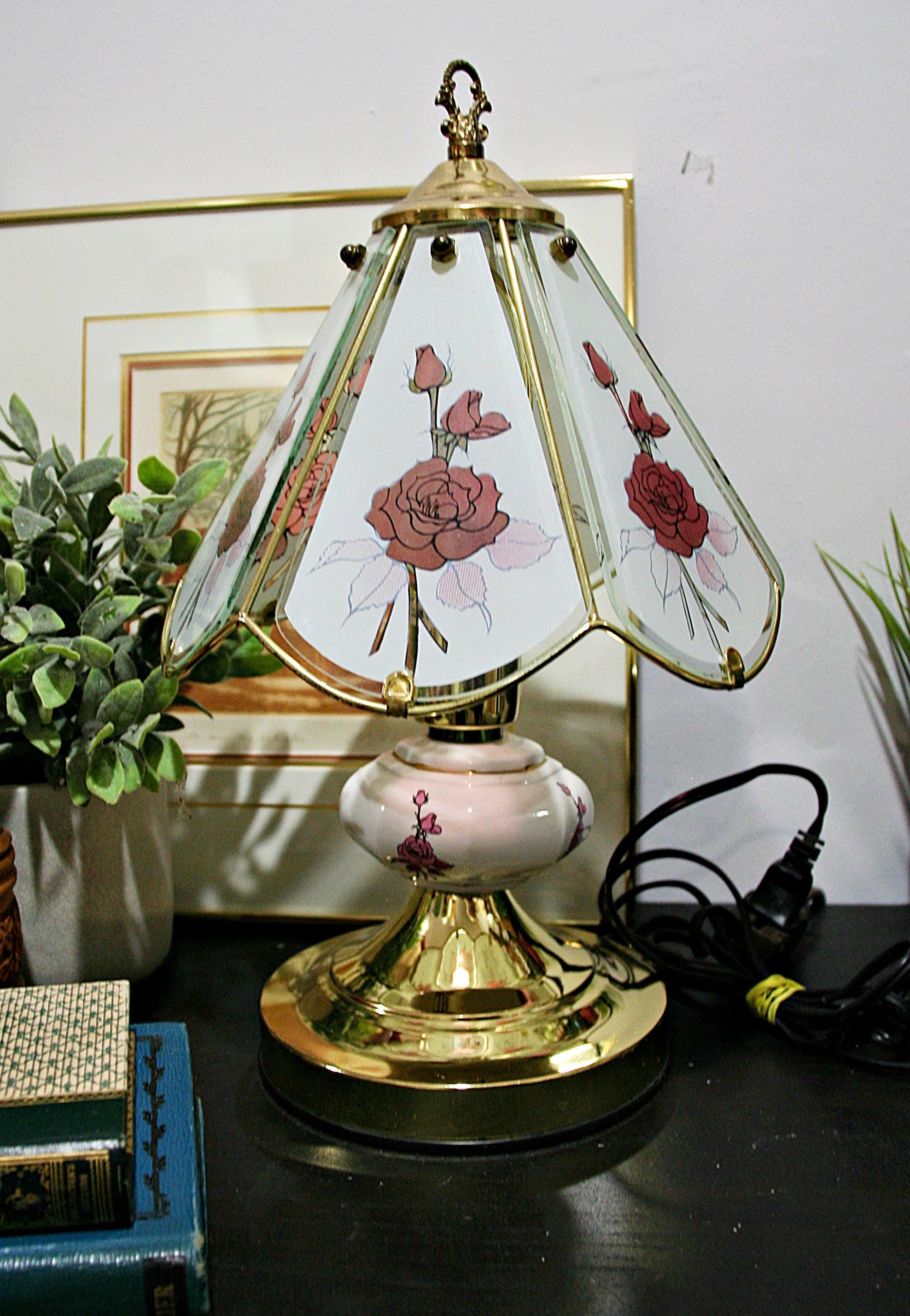 80s Pink Lamp - Etsy