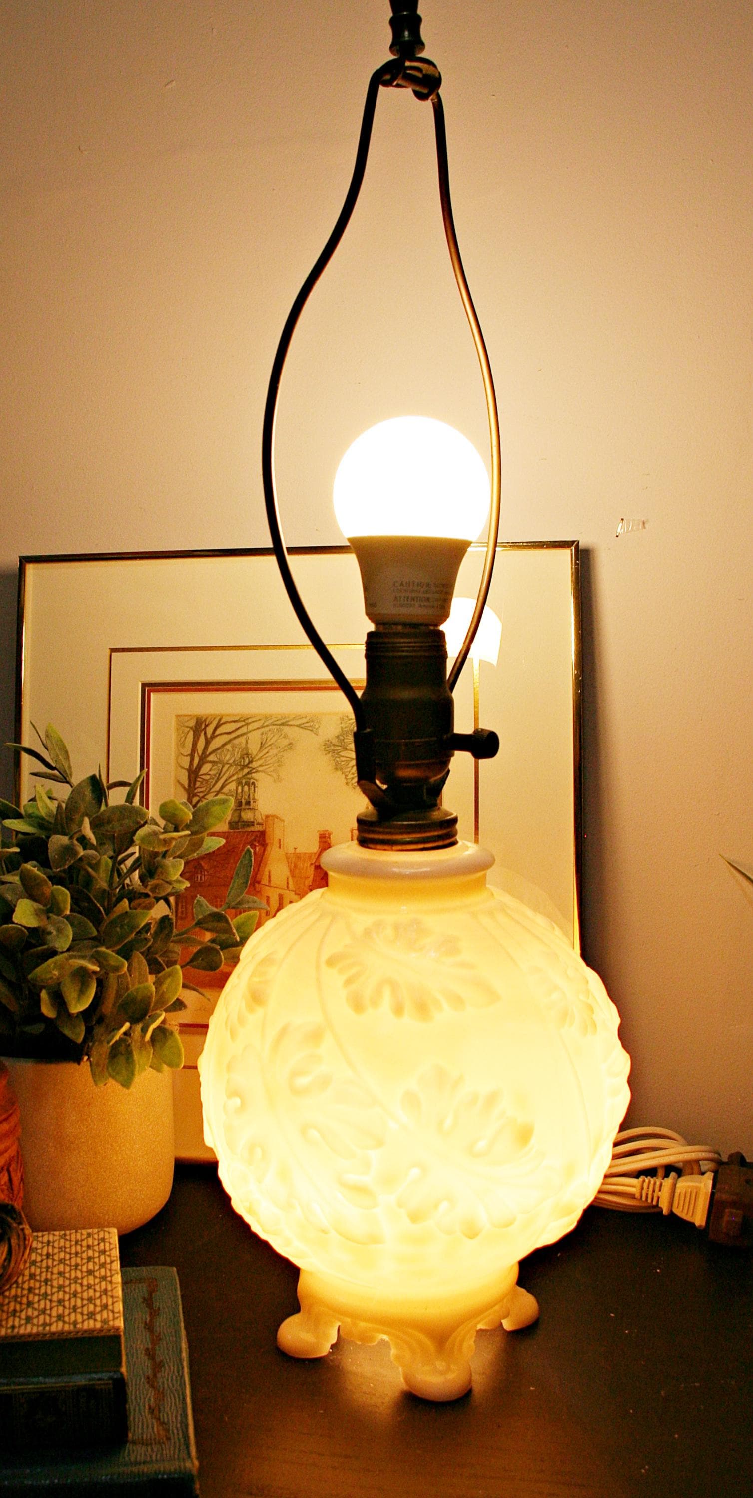 Vintage 1940s Aladdin Alacite Lamp - Etsy