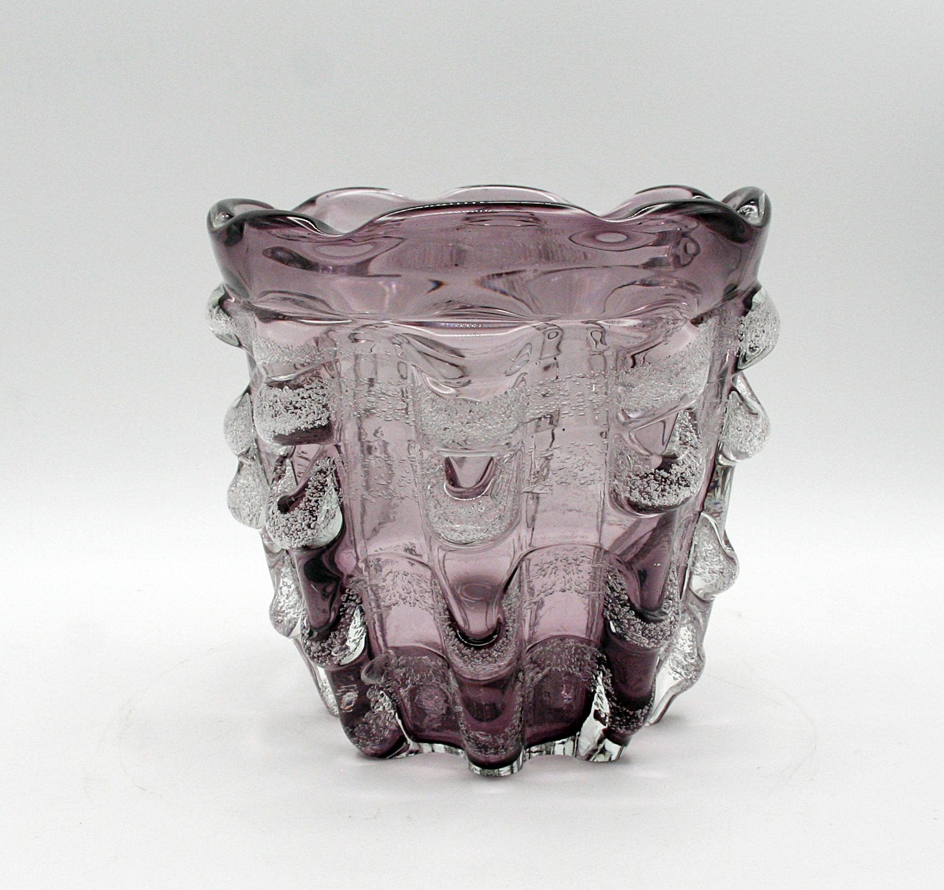 Murano vase controlled bubbles - Etsy 日本