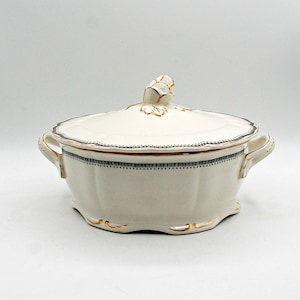 英国製   【covered vegetable】 English China Covered Vegetable Bowl - Etsy Norway
