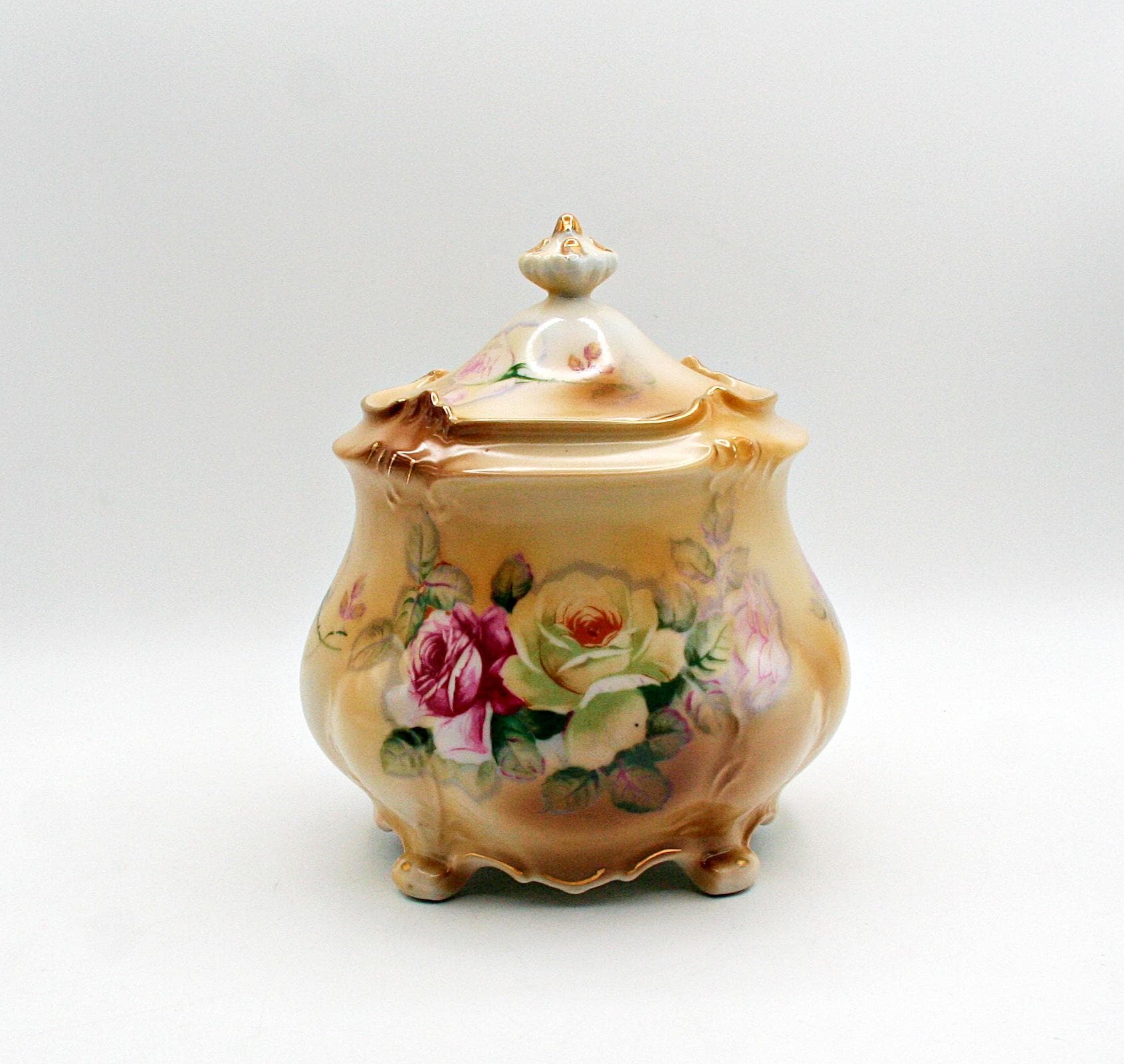 Antique biscuit jar - Etsy 日本