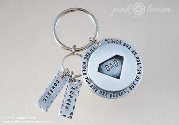 Daddy Gift Batman Keychain Fathers Day Gifts Personalized Superhero Key Chain Husband Gift Mens Gift Birthday Gifts for Dad Gifts for Dad