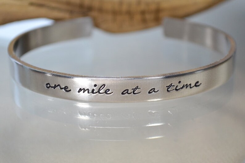 Gifts for Runners Runners Jewelry Engraved Bracelets Etsy