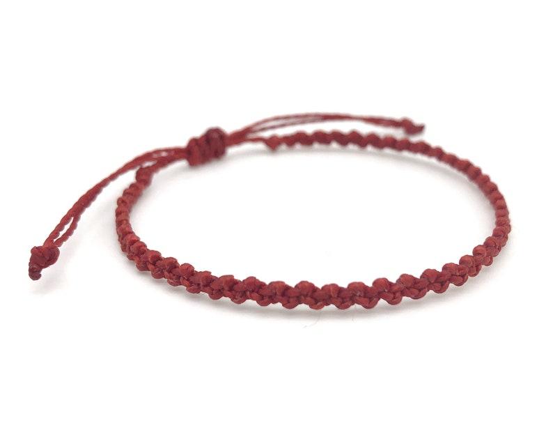 Red String Bracelet Kabalah Bracelet Braided Bracelet Etsy