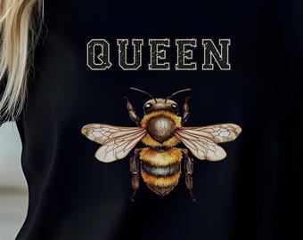 Queen Bee T-Shirt, Comfort Colors Graphic Tee