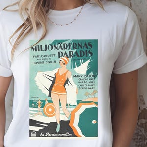 Vintage Marx Brothers  Tee, Retro Graphic Shirt, The Cocoanuts 1929, Gift For Movie Lovers, Gift For Vintage Collectors, Gift For Friends