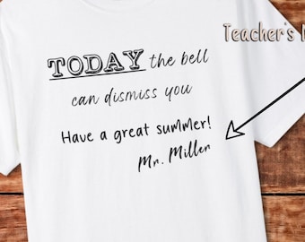 Gift For Her, Custom Tee, Custom Shirt, Personalized Teacher Gift, Teacher Shirt, Gift for Teacher, Personalized Shirt, Custom Teacher Gift