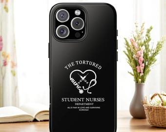 Nursing Student Phone Case, iPhone, Samsung, Graduation Gift,  Gift for Nursing Students, Funny Nurse Phone Cover, Unique, Gift For Her