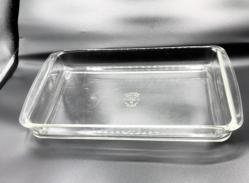 Large Clear Heavy Duty Pyrex Rectangle Baking Dish 3 Quart Etsy