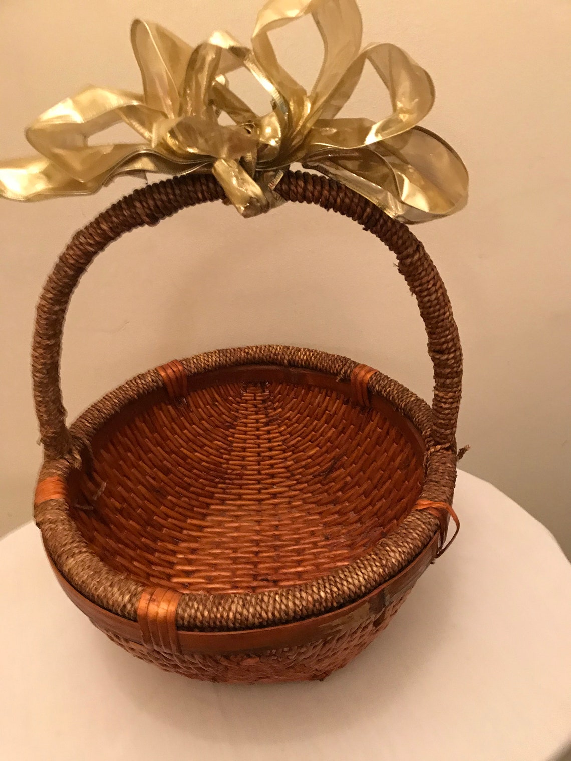 Holiday Wicker Gift Presentation Baskets/wicker Table Etsy