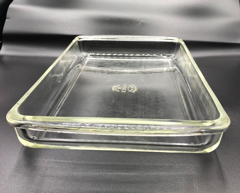 Large Clear Heavy Duty Pyrex Rectangle Baking Dish 3 Quart Etsy