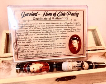 Hand Turned Elvis Rollerball Pen