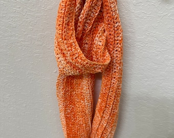 Scarf, acrylic, crocheted