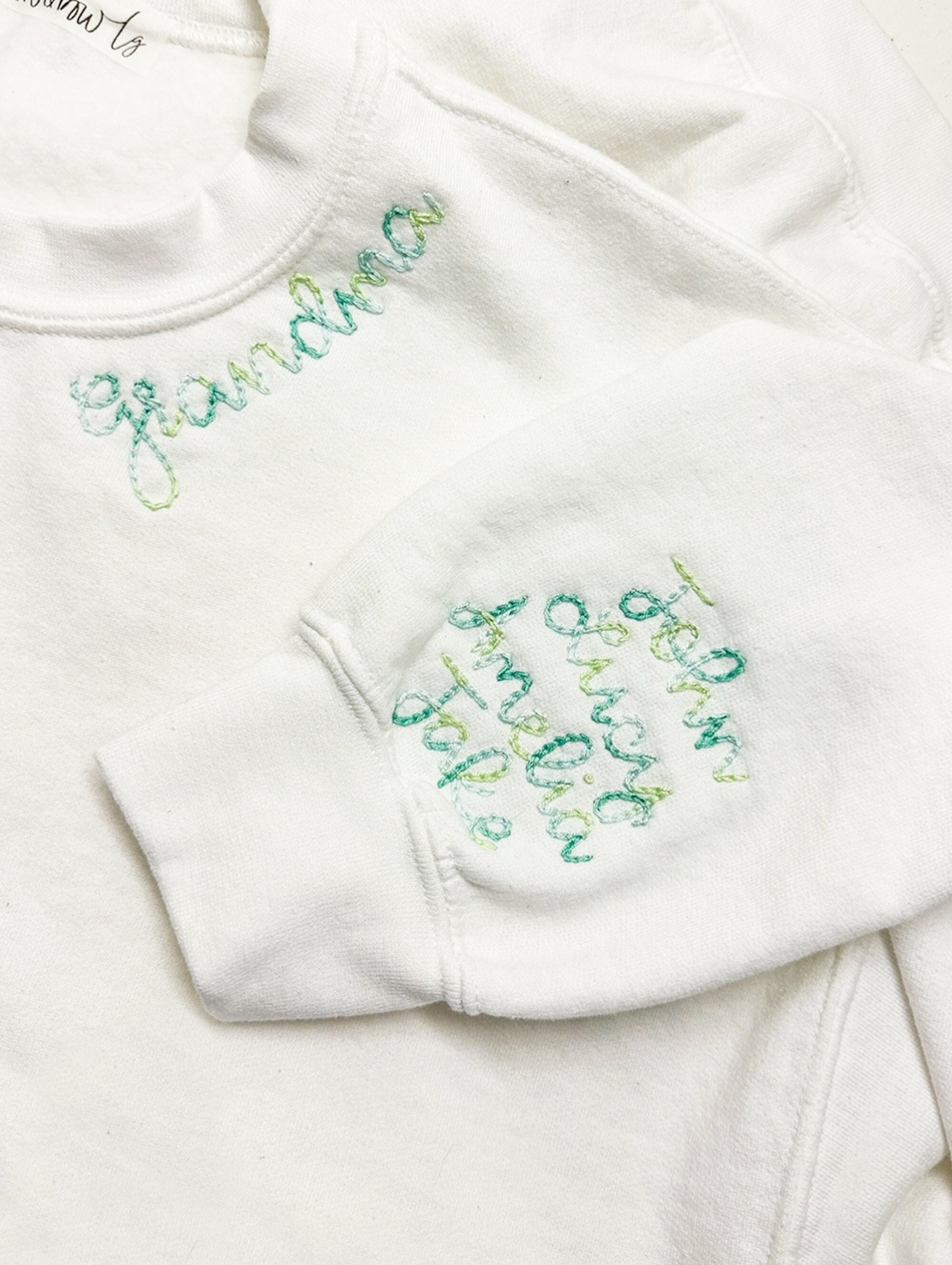 Custom Embroidered Sweatshirts No Minimum Purchase Custom