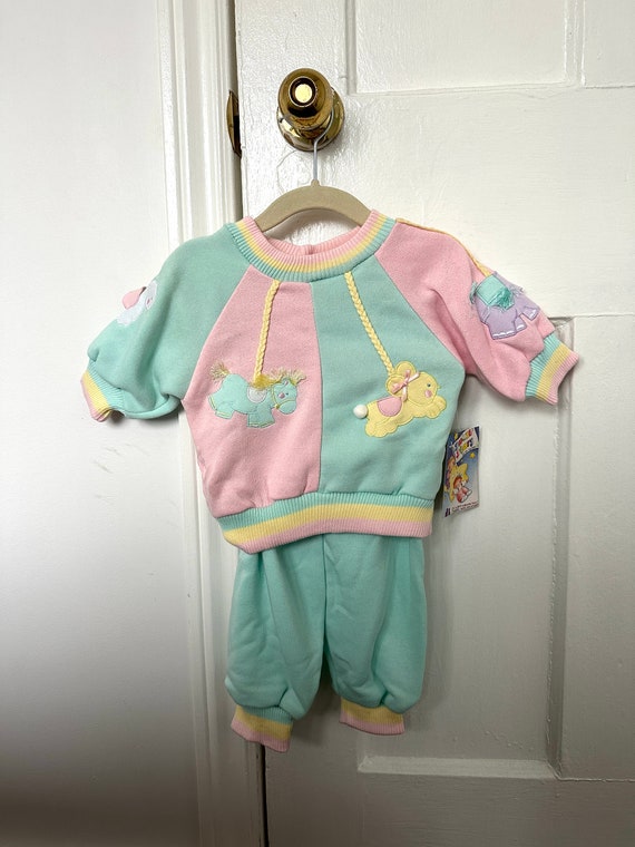 Vintage baby pastel sweatsuit Gem