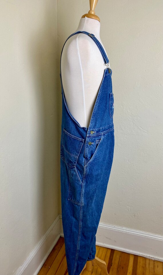 Vintage Pointer Brand Overall Bibs Mens 40X29 Blue De… Gem
