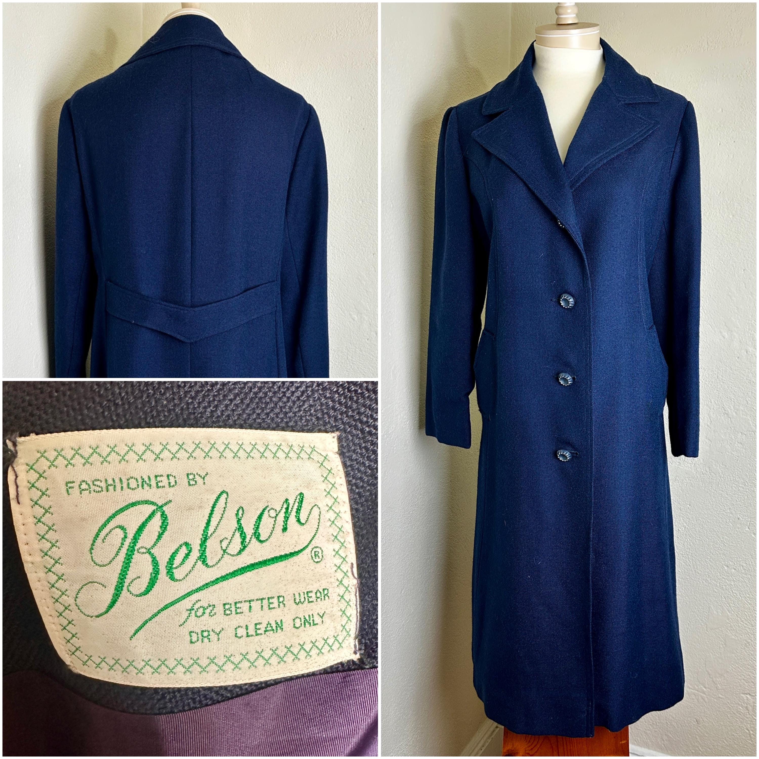 1950s Wool Coat - Etsy