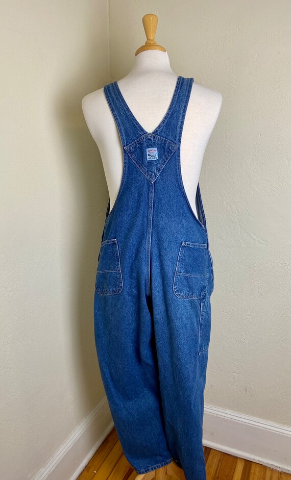 Vintage Pointer Brand Overall Bibs Mens 40X29 Blue De… Gem