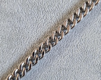 curb chain mens titanium necklace australia