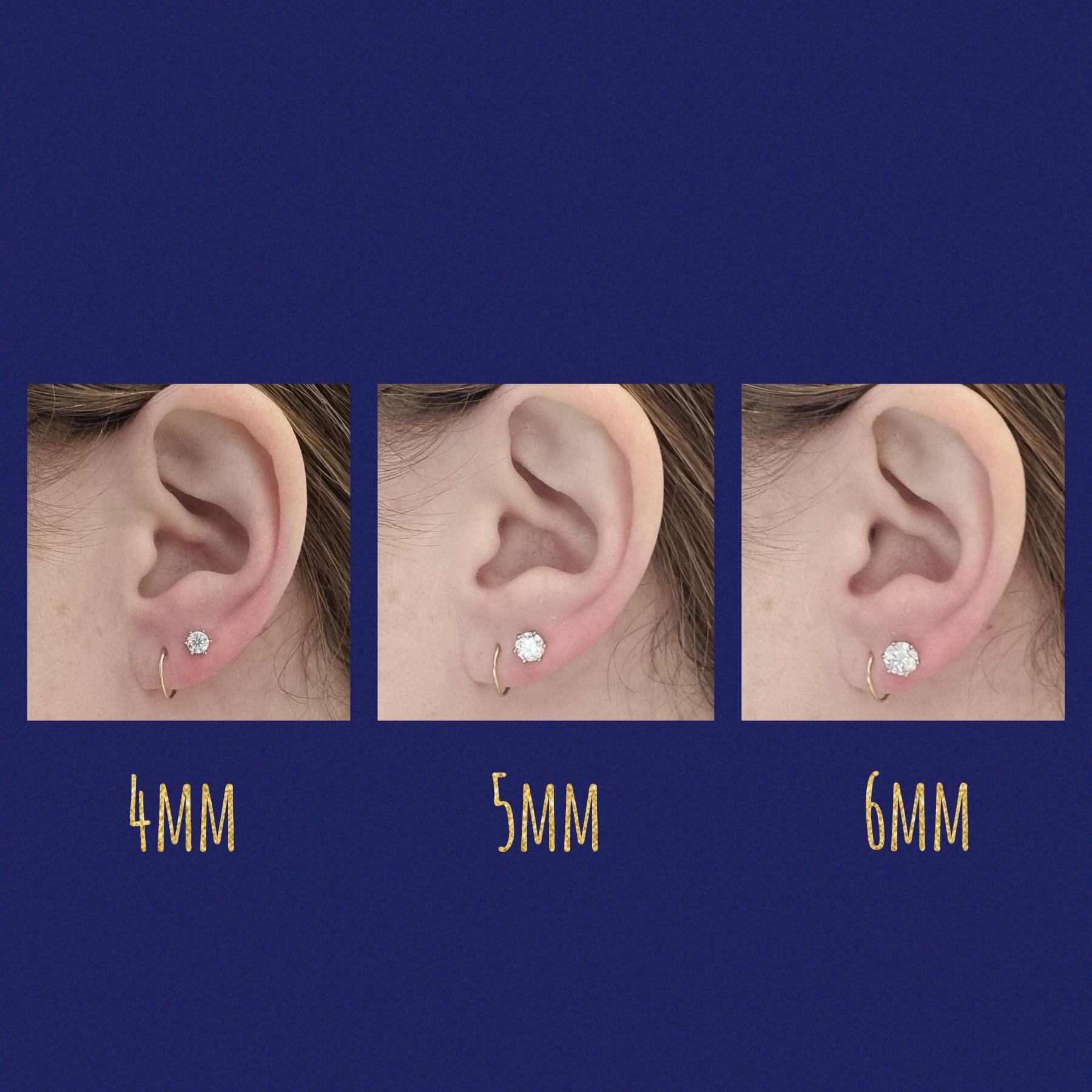 【TATIANA】Moissanite Ear Jacket Earring ピアス (DE0004) ☆韓国人気☆TATIANA☆Moissanite Ear Jacket Earring (TATIANA