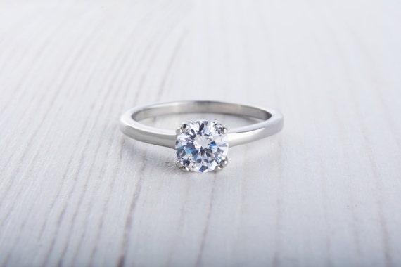 Bague diamant artificiel hotsell