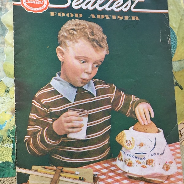 40's Sealtest Food Advisor Cookbook Booklet