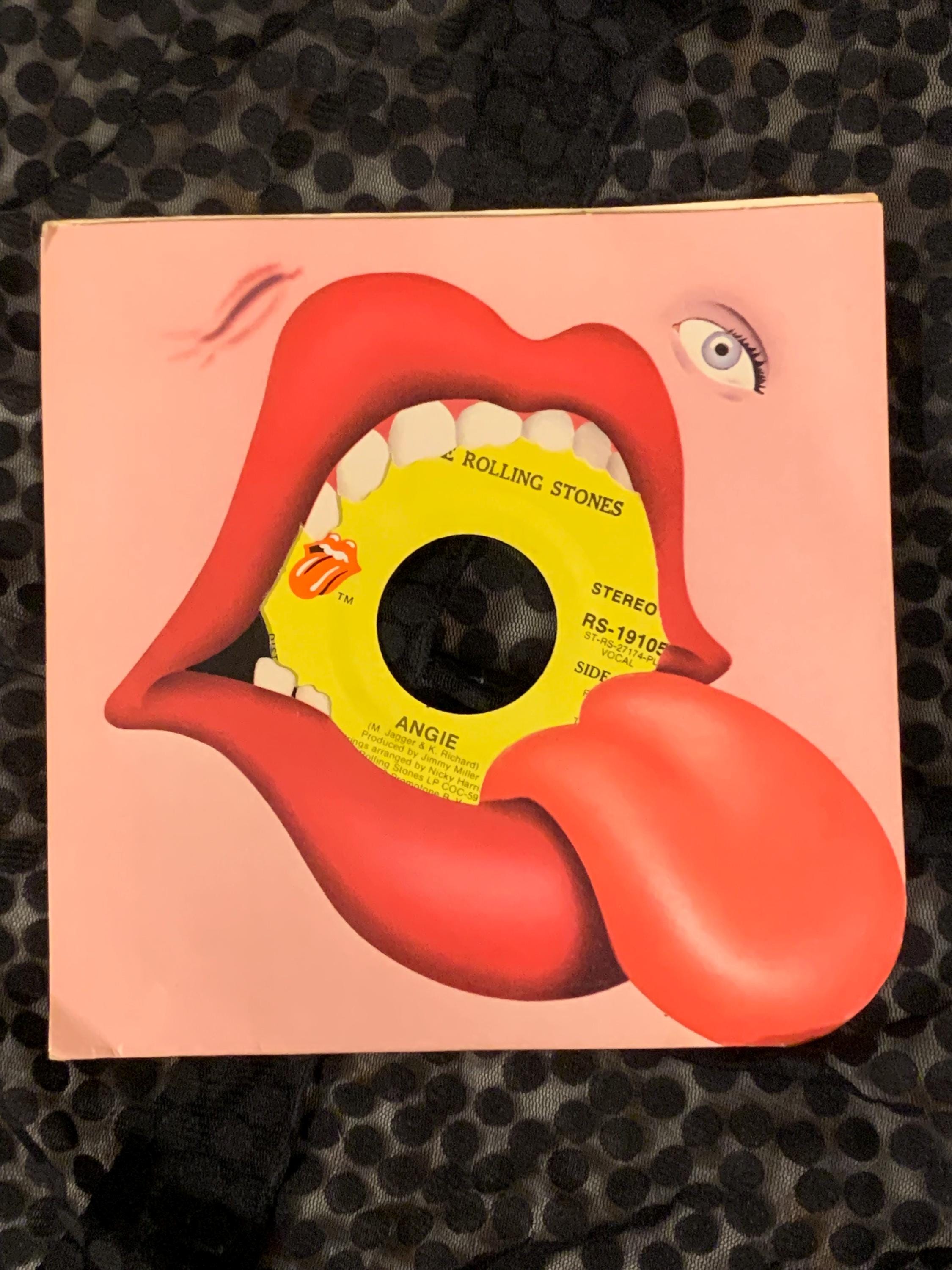 Rolling Stones Angie ローリング・ストーンズ スペイン盤 The Rolling