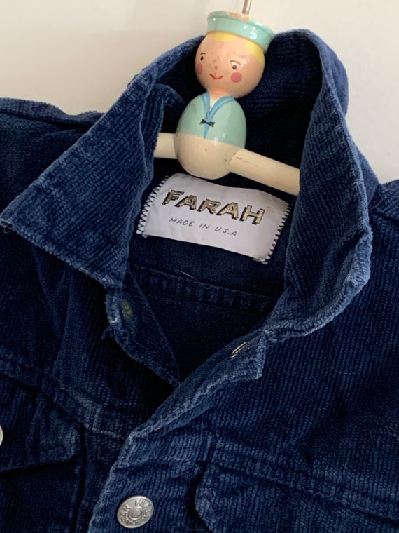 Vintage 70's Farah Jean Jacket Childs Unisex Corduroy - Etsy Vintage 70's Farah Jean Jacket Childs Unisex Corduroy - Etsy