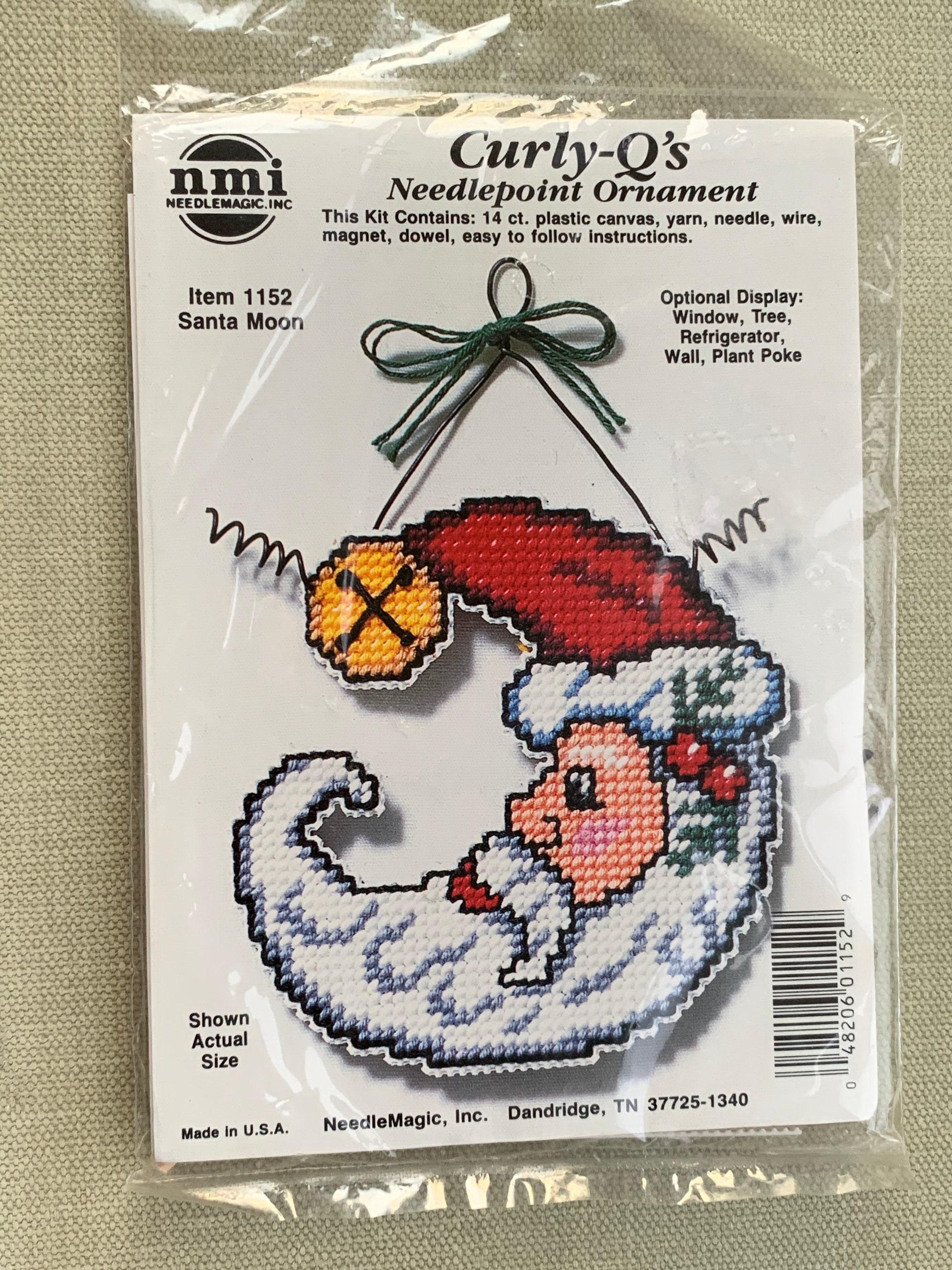 NeedleMagic Mini-Crewel Kit Tiger Cub 5x4 121 Neuf