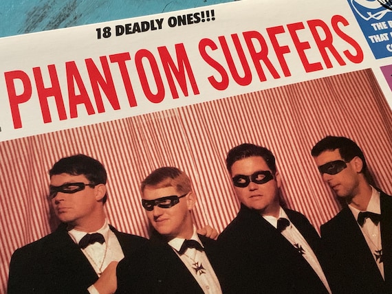 The PHANTOM SURFERS 18 Deadly Ones 33 1/3 LP Vinyl Tiki Surf 1991