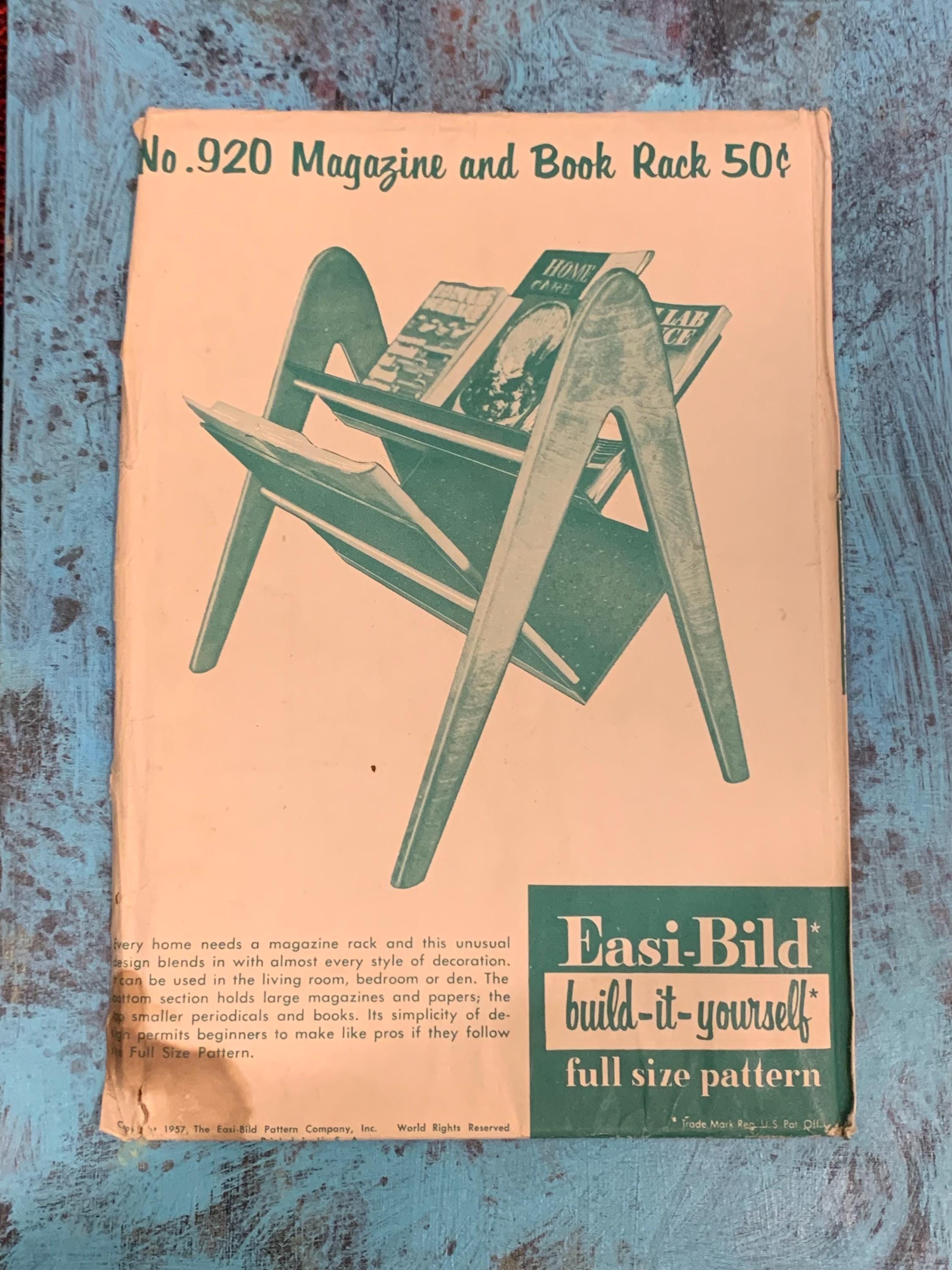 50's Magazine Rack - Etsy