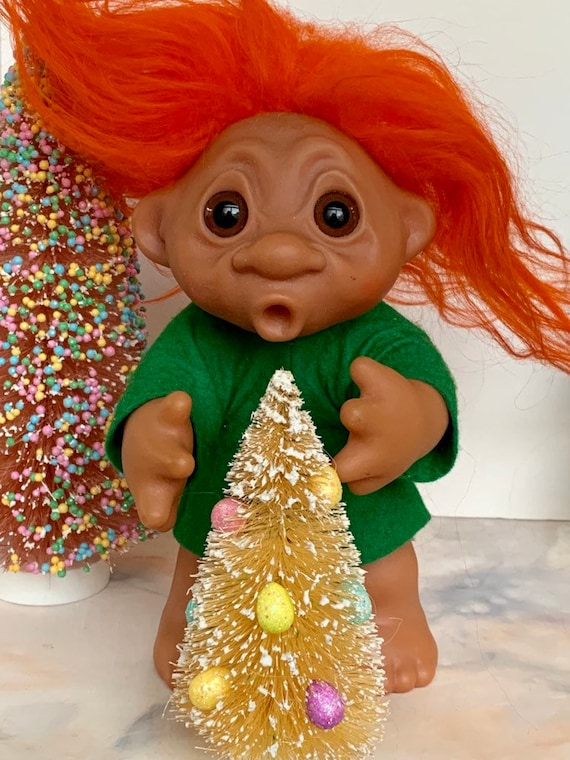 redhead troll doll