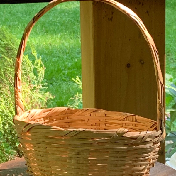 Wicker Easter Basket Etsy