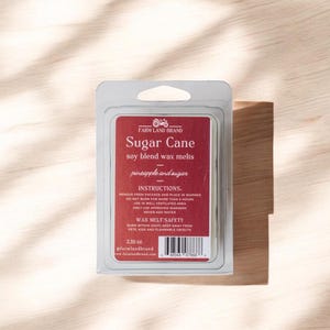 Strong Scented Soy Wax Melts Tropical Pineapple and Herbal Sage Scented Wax for Home Fragrance Infused with Essential Oils and Handmade