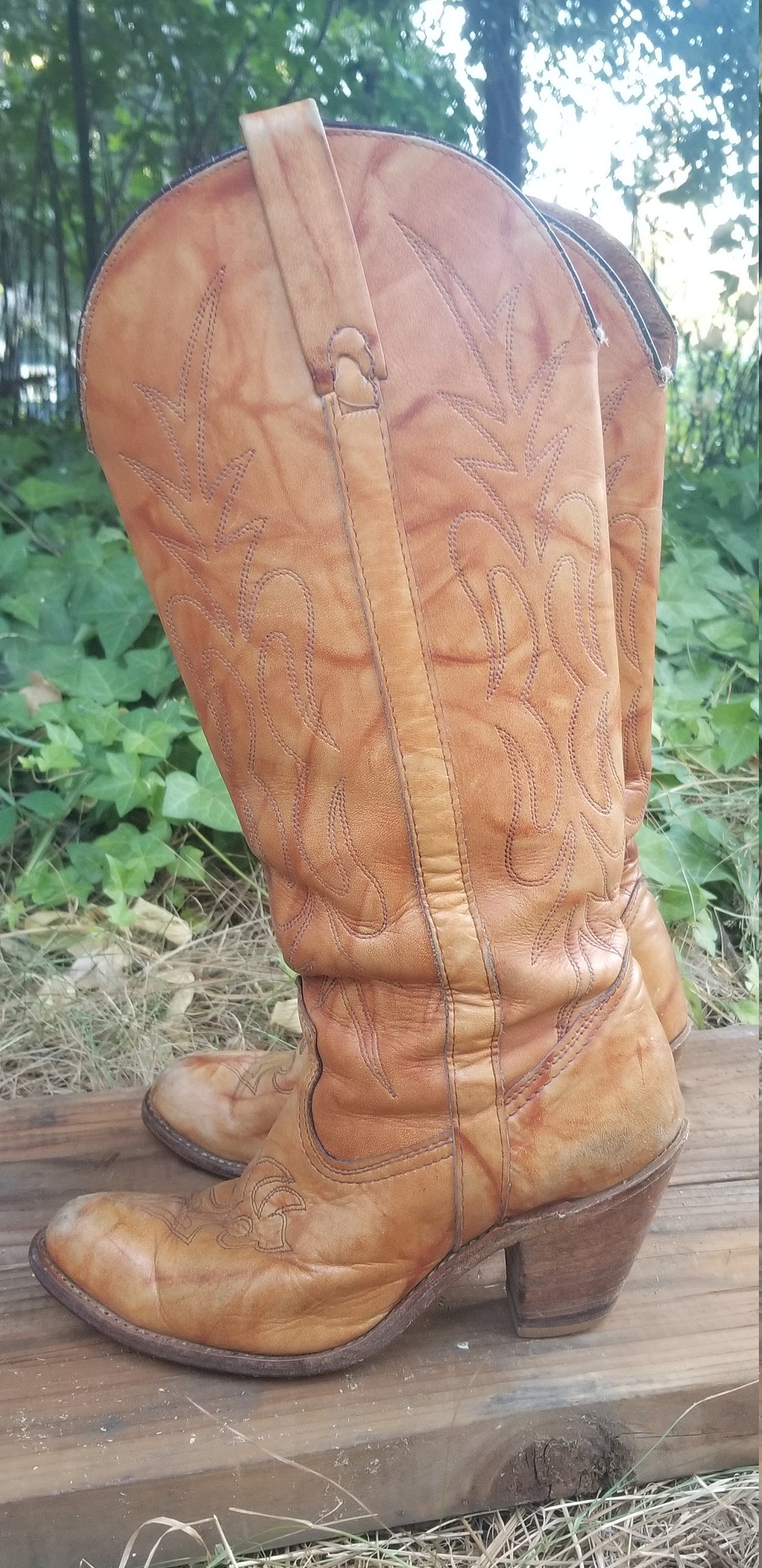 Vintage Womens Cowgirl Boots/ Miss Capezio/Tall Etsy