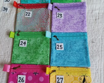 ZIPPER CASE, Batik case, makeup case, accessory case