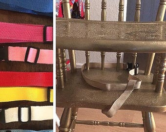 High Chair Webbing Strap Replacement Kit – Baby Safety Belt