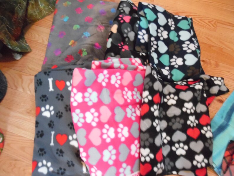 BLANKET BUNDLE BARGAIN Pet Blankets Bundle of Blankets Etsy