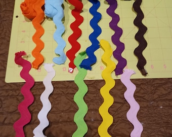 LARGE RICK RACK Trim  for Sewing, sewing notion, craft item